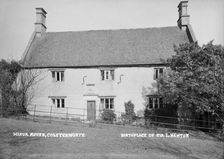 Woolsthorpe Manor House, Newton Way, Colsterworth, Lincolnshire, 1896-1920. Artist: Alfred Newton & Sons