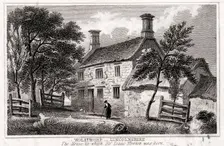 Woolsthorpe Manor, near Grantham, Lincolnshire, birthplace of Sir Isaac Newton, early 19th century. Creator: Unknown