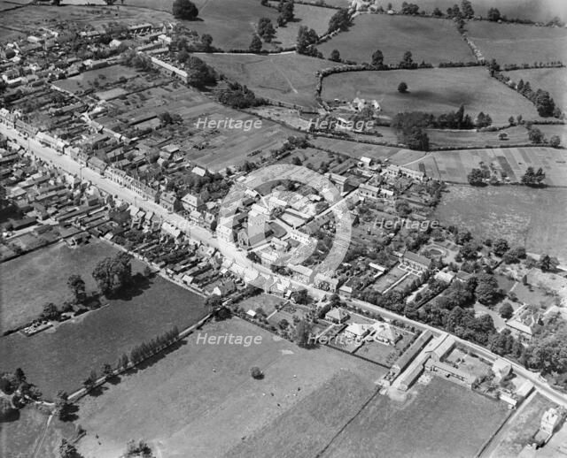 Wootton Bassett, Wiltshire, 1930. Artist: Aerofilms.