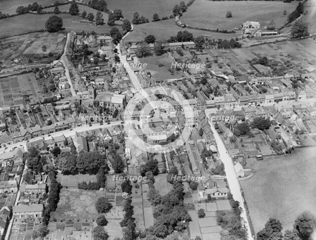 Wootton Bassett, Wiltshire, 1930. Artist: Aerofilms.
