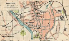 Worcester c20th Century. Artist: John Bartholomew