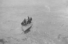 Workmen from cannery at King's Cove, between c1900 and 1916. Creator: Unknown