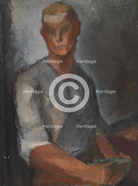 Worker, 1917-1917. Creator: Alvar Cawén.