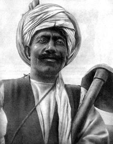 Worker on a collective farm in the Turkoman Republic, 1936