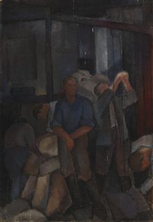 Workers, 1917-1917. Creator: Alvar Cawén