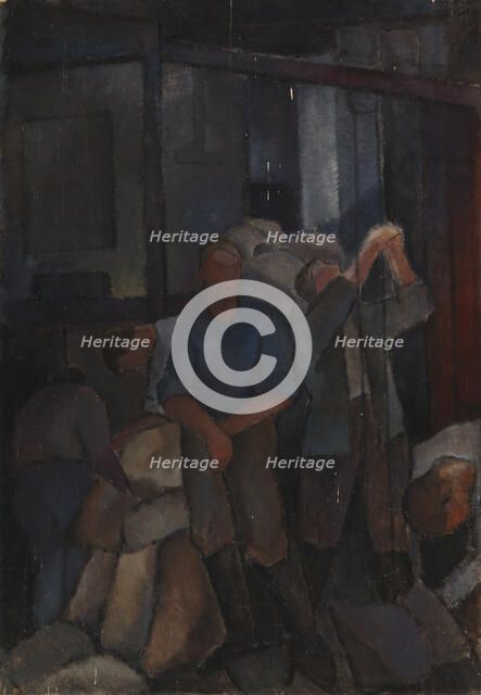 Workers, 1917-1917. Creator: Alvar Cawén.