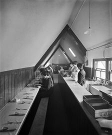 Workers cafeteria, 41 Kingsway, Westminster, London, 1920. Artist: Bedford Lemere and Company