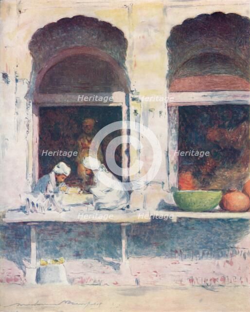 'Workers in Silver and Gold', 1905. Artist: Mortimer Luddington Menpes.