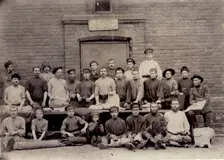 Workers of the rolling workshop V.U. Baraboshkina, 1915. Creator: Unknown