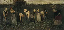 Workers on the beet field. Artist: Liebermann, Max (1847-1935)