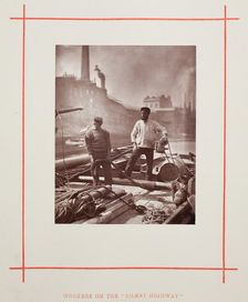 Workers on the "Silent Highway", 1877. Creator: John Thomson