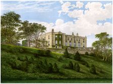 Workington Hall, Cumberland, home of the Curwen family, c1880