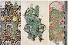 Working drawings by William Morris (1834-1896), 1934.Artist: William Morris