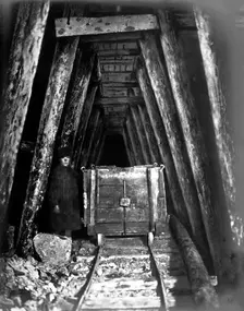 Working in the Tunnell, 1900-1904. Creator: Unknown