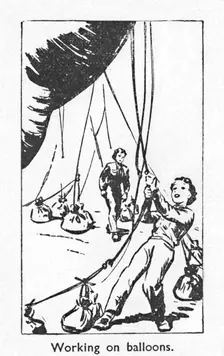 Working on balloons 1940
