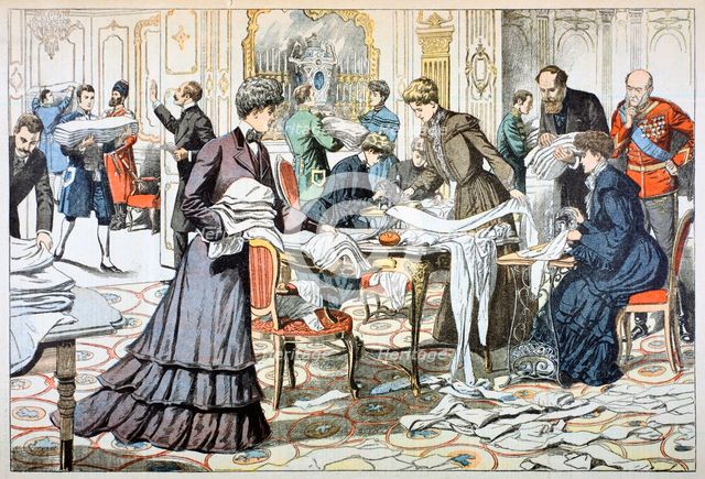 Workroom in the Winter Palace, St Petersburg, 1904. Artist: Anon