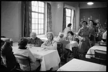Works canteen, Wear Flint Glass Works, Alfred Street, Millfield, Sunderland, 1961. Creator: Eileen Deste