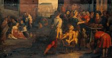 Works of mercy. Creator: Francken, Frans, 1581-1642 (Associated with)