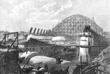 Works of the Midland Railway Terminus, Euston-Road, 1868. Creator: Unknown