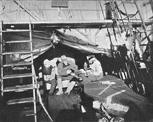 Workshop on deck. July, 1895 (1897)