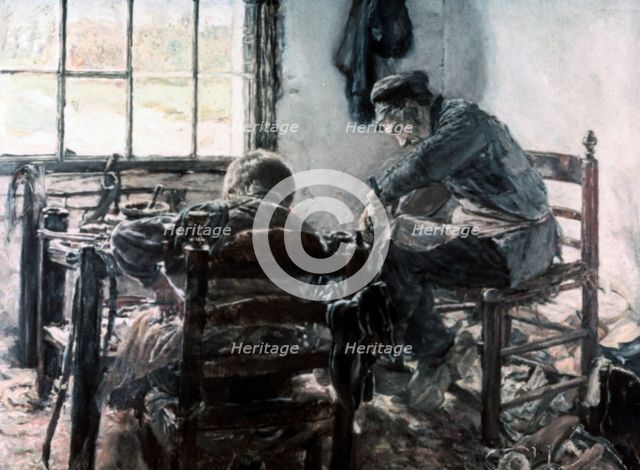 'Workshop of the Shoe Maker', 1881. Artist: Max Lieberman