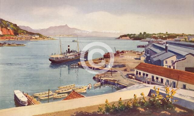 'Workshops of the Lloyd Brasileiro Steamship Company', 1914. Artist: Unknown.