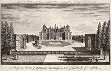 Worksop Manor, Nottinghamshire, 1755. Creator: Unknown