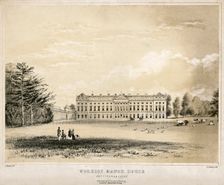 Worksop Manor, Nottinghamshire, c1850. Creator: Unknown
