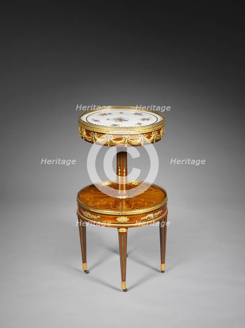 Worktable (Bureau de Toilette), c. 1755-1785. Creator: Martin Carlin (French, 1730-1785).