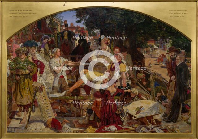 Work, 1863. Creator: Ford Madox Brown.