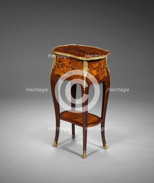 Work Table, 1700-1799. Creator: Bernard Peridiez (French, d. 1757); Gerard Peridiez (French, born c.1730), or.