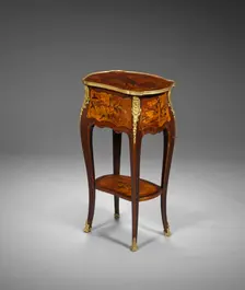 Work Table, 1700-1799. Creator: Bernard Peridiez (French, d. 1757); Gerard Peridiez (French, born c.1730), or