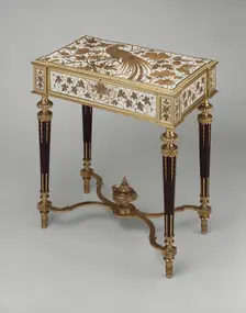Work Table, France, c. 1880. Creator: Unknown