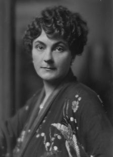 Work, B.G., Mrs., portrait photograph, 1914 Apr. 30. Creator: Arnold Genthe