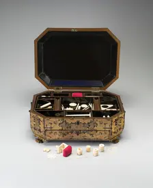 Work Box, China, Early to mid 19th century. Creator: Unknown