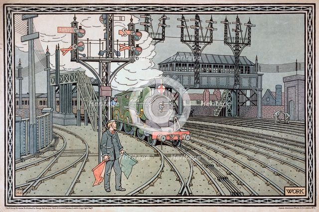 'Work', c1910. Creator: James Akerman.