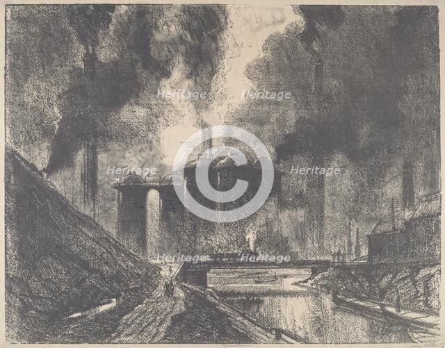 Work Castles, Wolverhampton, 1912. Creator: Joseph Pennell.