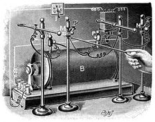 Work of Marie and Pierre Curie, 1904. Artist: Anon