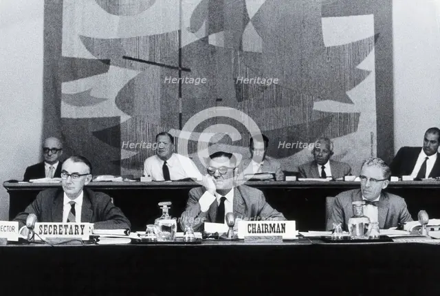 World Health Organisation Malaria conference in Lagos, 1956. Creator: Unknown.