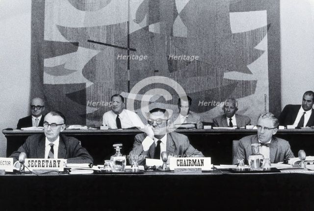 World Health Organisation Malaria conference in Lagos, 1956. Creator: Unknown.