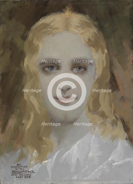 World Mother (Madonna), 1937. Creator: Juho Forsell.