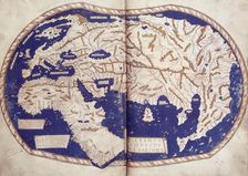 World map, 1490. Creator: Henricus Martellus Germanus