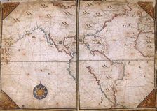 World Map, 1562. Creator: Giorgio Sideri