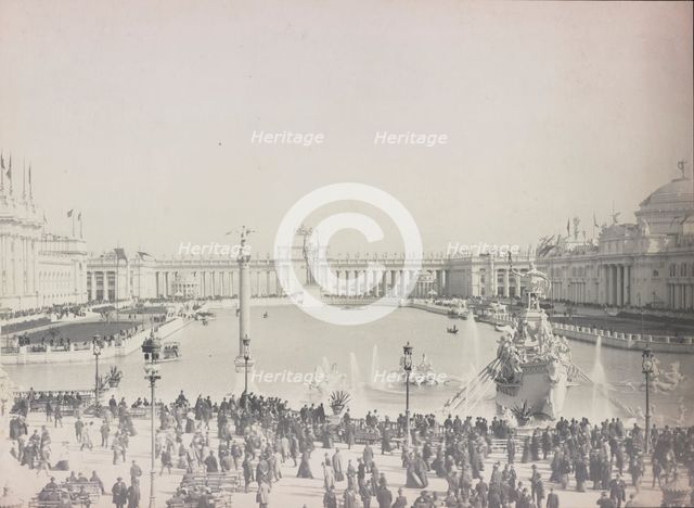 World's Columbian Exposition, Chicago, Illinois, 1893. Creator: Frances Benjamin Johnston.