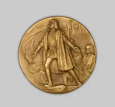 World's Columbian Exposition Commemorative Presentation Medal, 1892/94. Creator: Augustus Saint-Gaudens