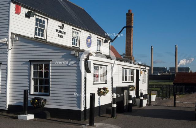 World's End pub, Tilbury, 2009. Creator: Ethel Davies.