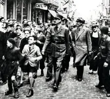 World War 2: Liberation of France, 1944. Artist: Anon