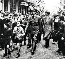 World War 2: Liberation of France, 1944. Artist: Anon