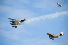 World War I aerial warfare re-enactment, Festival of History, Kelmarsh Hall, Northamptonshire, 2007. Artist: Historic England Staff Photographer