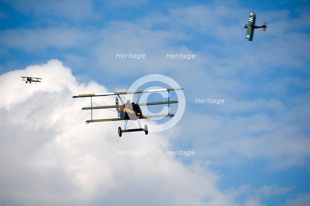 World War I aerial warfare re-enactment, Festival of History, Kelmarsh Hall, Northamptonshire, 2007. Artist: Historic England Staff Photographer.